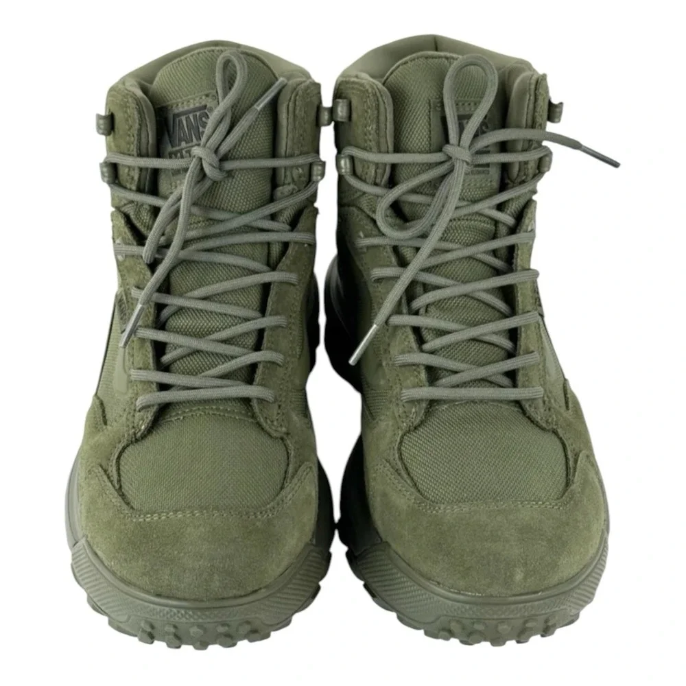 VANS Crestline Waterproof Shoe Grape Leaf Green Hiking Boots 500264 Men Size 9.5